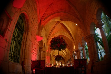 Spanish Monastery Wedding A Fancy Fiesta Gourmet Miami Catering Miami Caterer Best Wedding